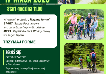 Zaproszenie na Rodzinny Rajd Rowerowy