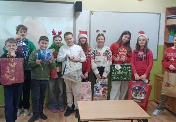 Mikołajki klasy czwartej