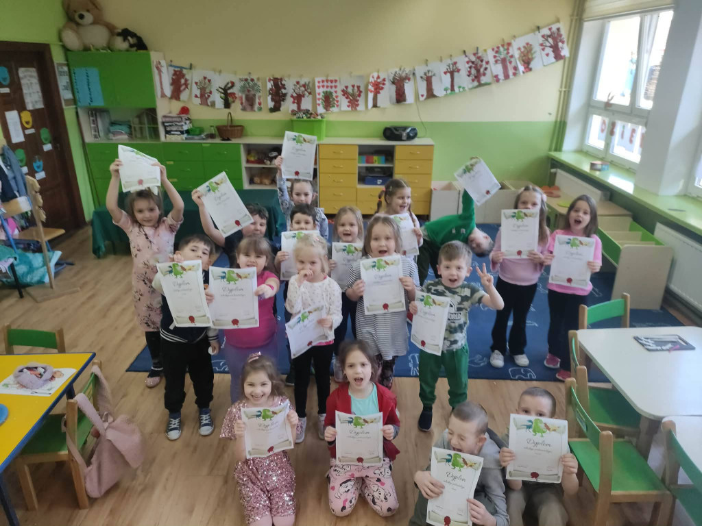 Dzień dinozaura w oddziale przedszkolnym