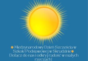 Międzynarodowy Dzień Szczęścia